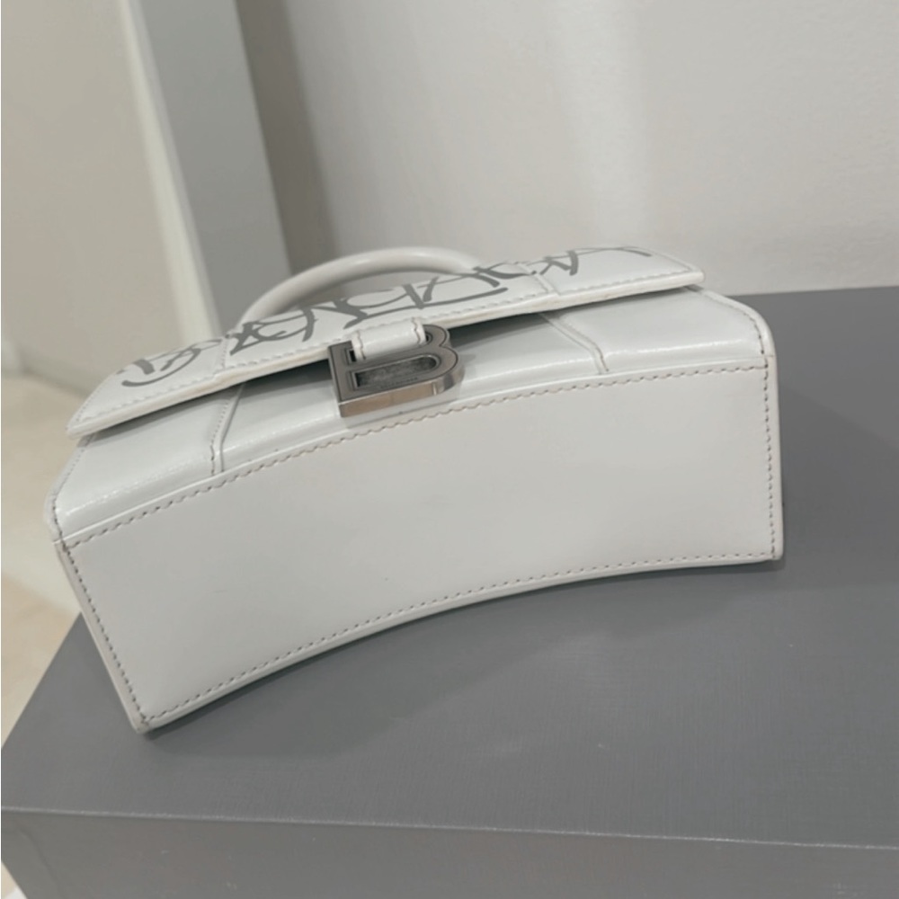 Balenciaga XS Hourglass Graffiti Top Handle Bag - Picture 8 of 8